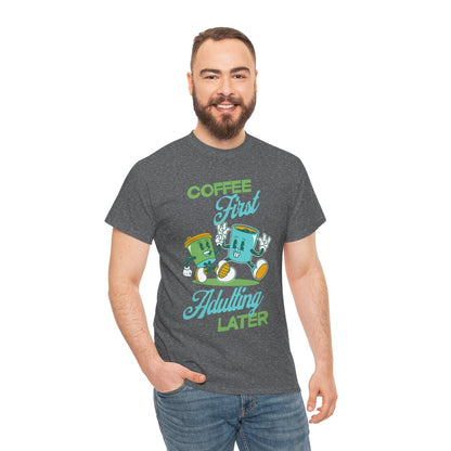 PEPPERMINT DARK CHOCOLATE - Coffee (Basic Tee)