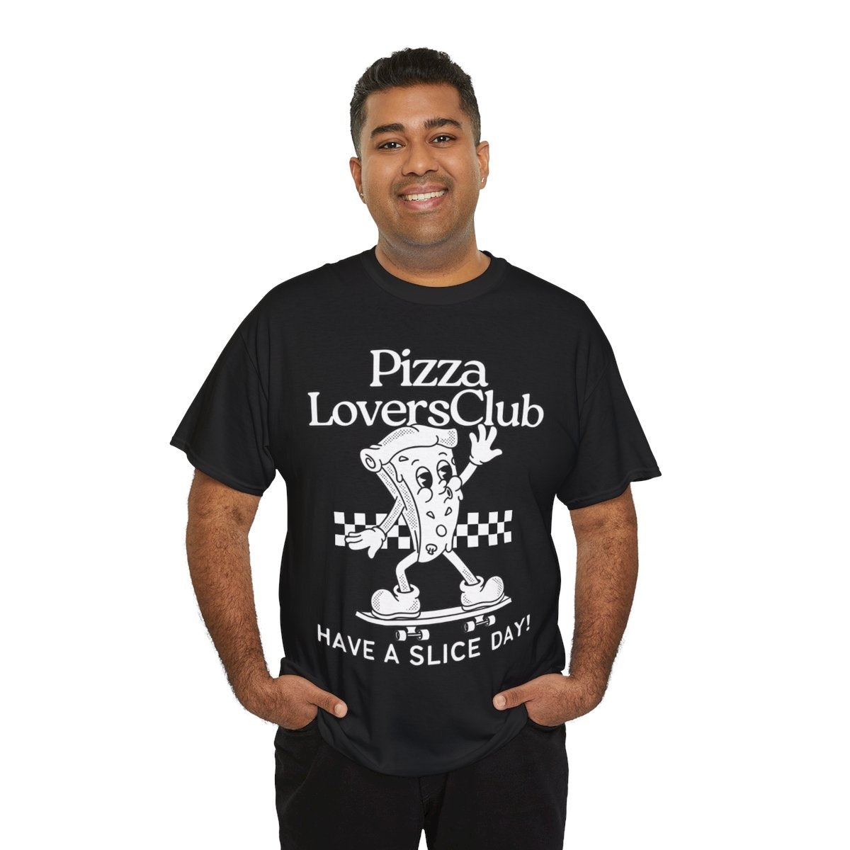 DEEP-DISH PIZZA - Pizza (Basic Tee)