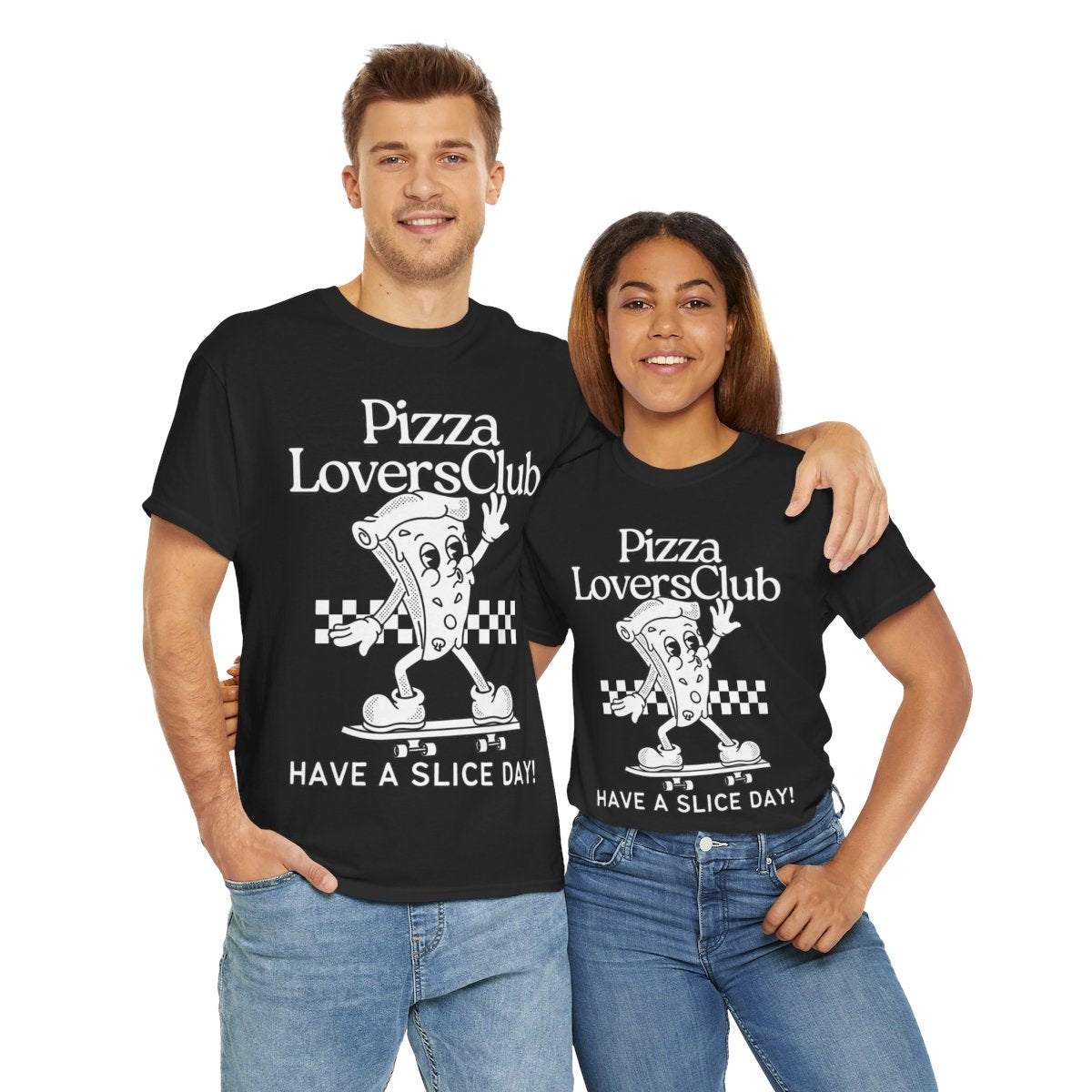DEEP-DISH PIZZA - Pizza (Basic Tee)