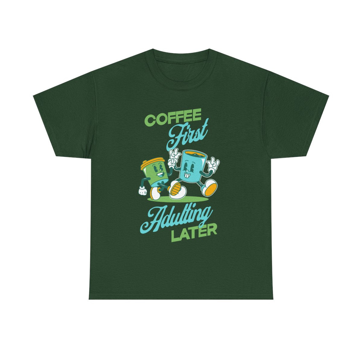 PEPPERMINT DARK CHOCOLATE - Coffee (Basic Tee)