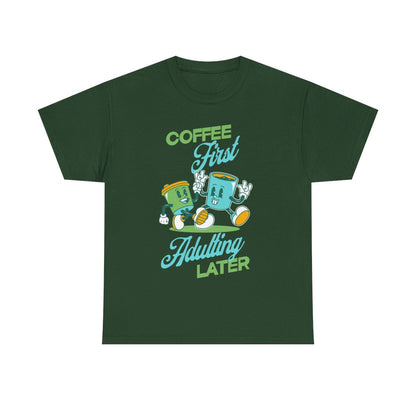 PEPPERMINT DARK CHOCOLATE - Coffee (Basic Tee)