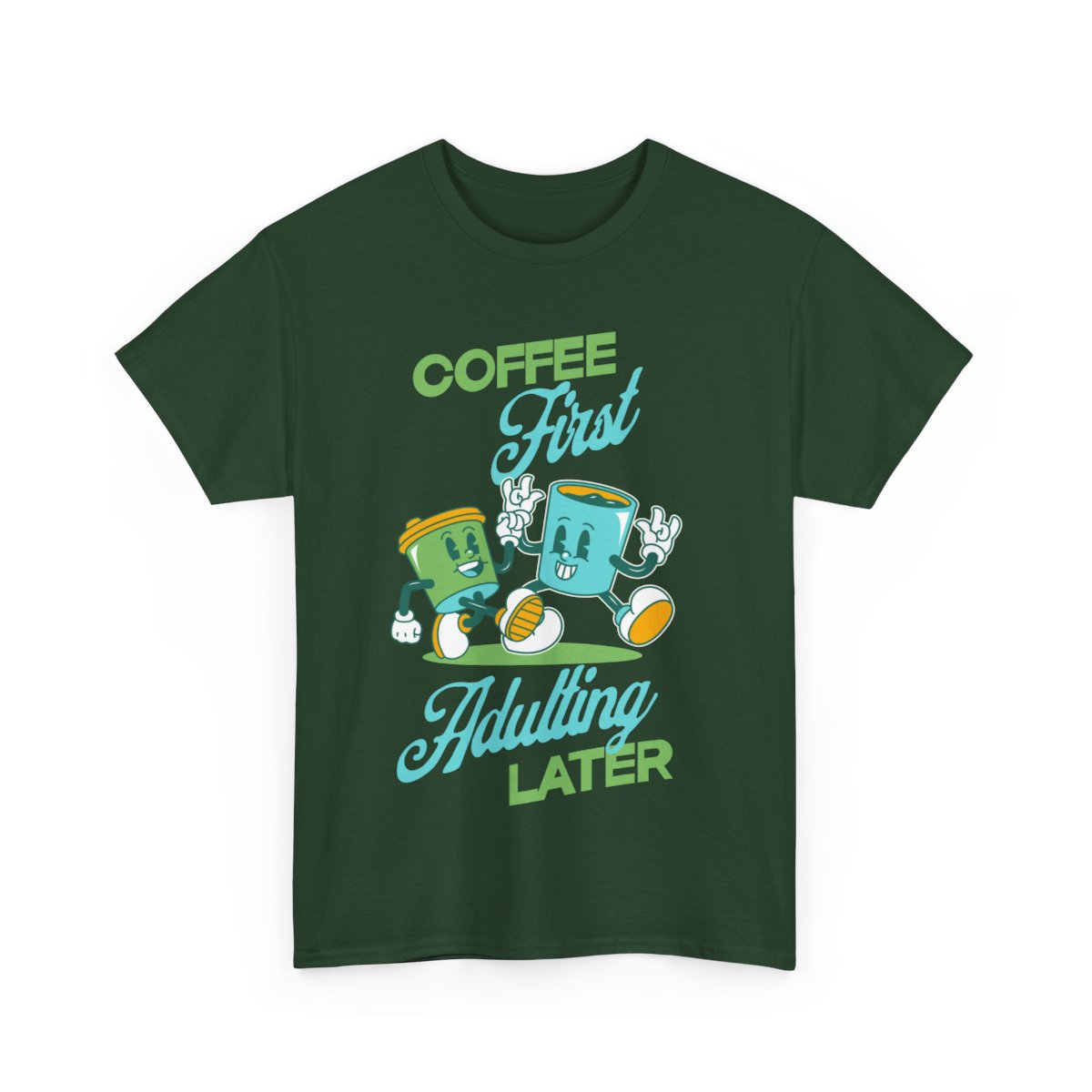 PEPPERMINT DARK CHOCOLATE - Coffee (Basic Tee)