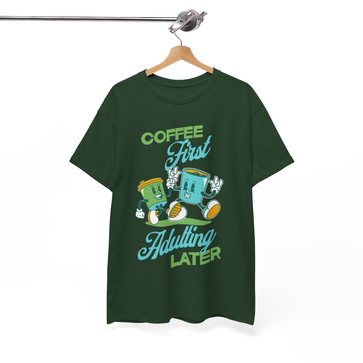 PEPPERMINT DARK CHOCOLATE - Coffee (Basic Tee)