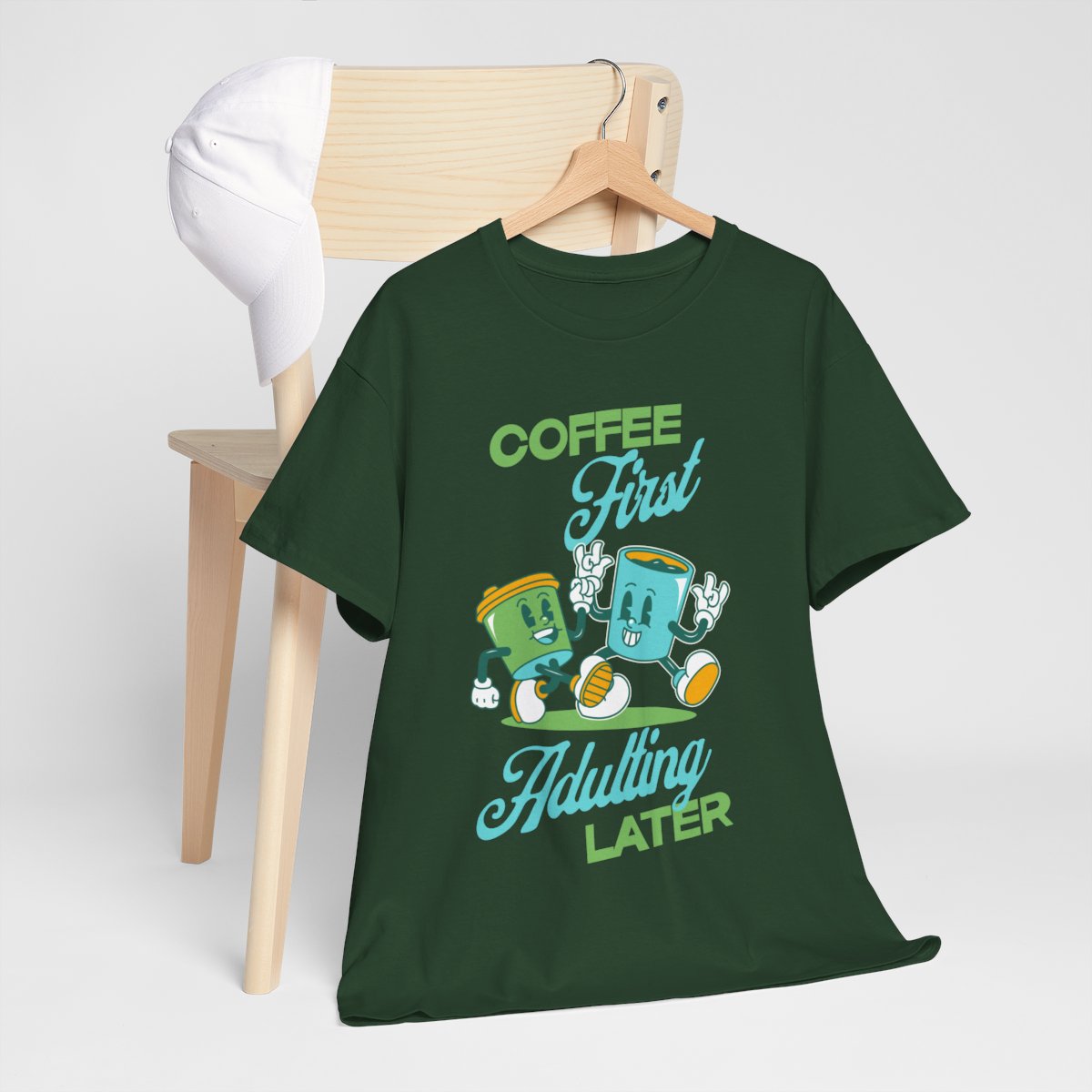 PEPPERMINT DARK CHOCOLATE - Coffee (Basic Tee)