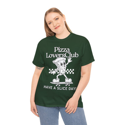 DEEP-DISH PIZZA - Pizza (Basic Tee)