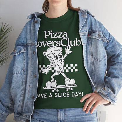 DEEP-DISH PIZZA - Pizza (Basic Tee)