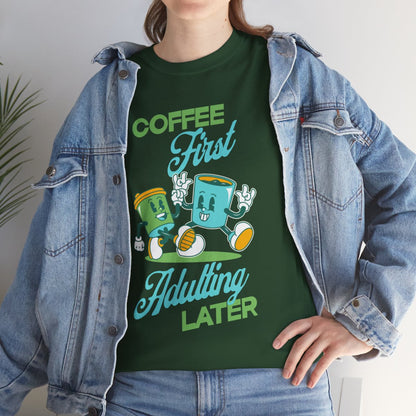 PEPPERMINT DARK CHOCOLATE - Coffee (Basic Tee)