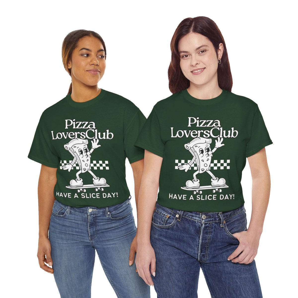 DEEP-DISH PIZZA - Pizza (Basic Tee)