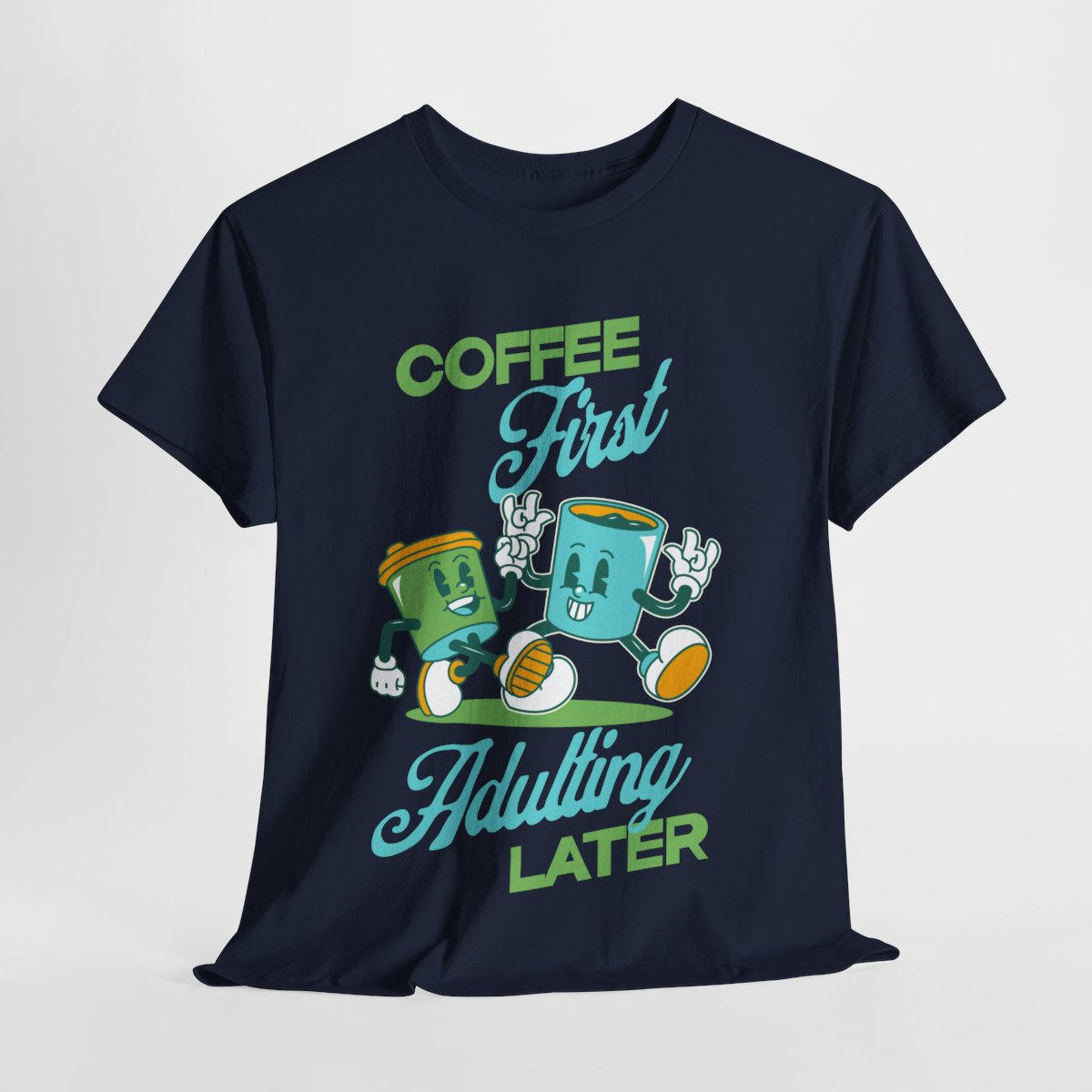 PEPPERMINT DARK CHOCOLATE - Coffee (Basic Tee)