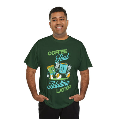 PEPPERMINT DARK CHOCOLATE - Coffee (Basic Tee)