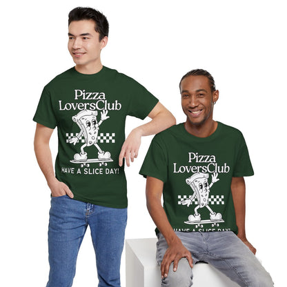 DEEP-DISH PIZZA - Pizza (Basic Tee)