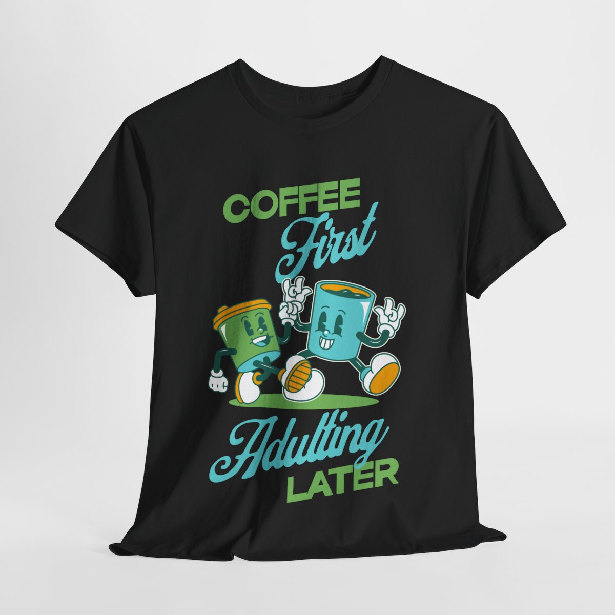 PEPPERMINT DARK CHOCOLATE - Coffee (Basic Tee)