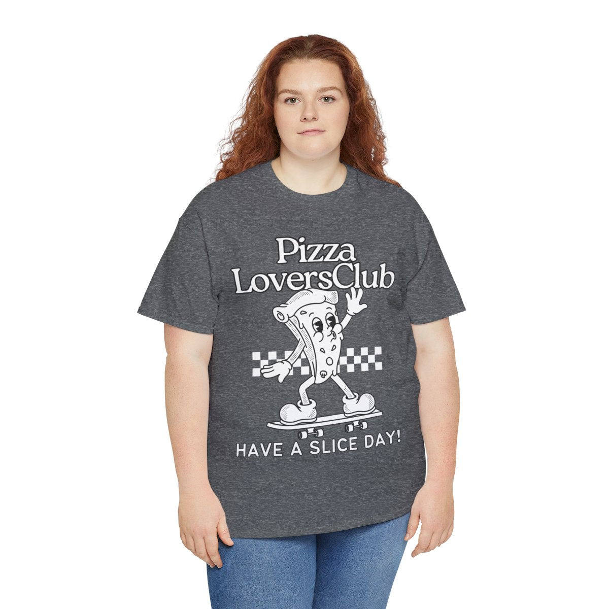 DEEP-DISH PIZZA - Pizza (Basic Tee)