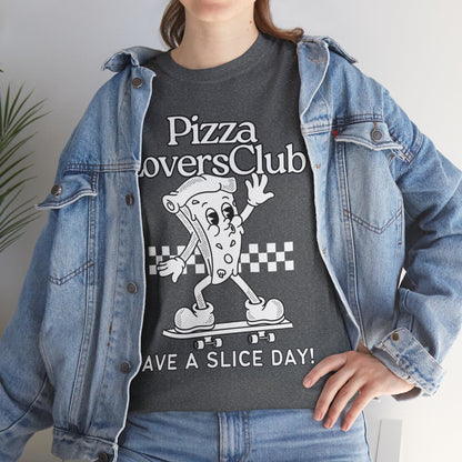 DEEP-DISH PIZZA - Pizza (Basic Tee)