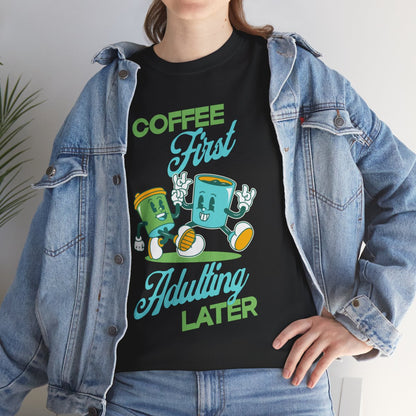 PEPPERMINT DARK CHOCOLATE - Coffee (Basic Tee)