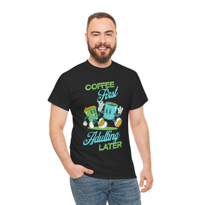 PEPPERMINT DARK CHOCOLATE - Coffee (Basic Tee)
