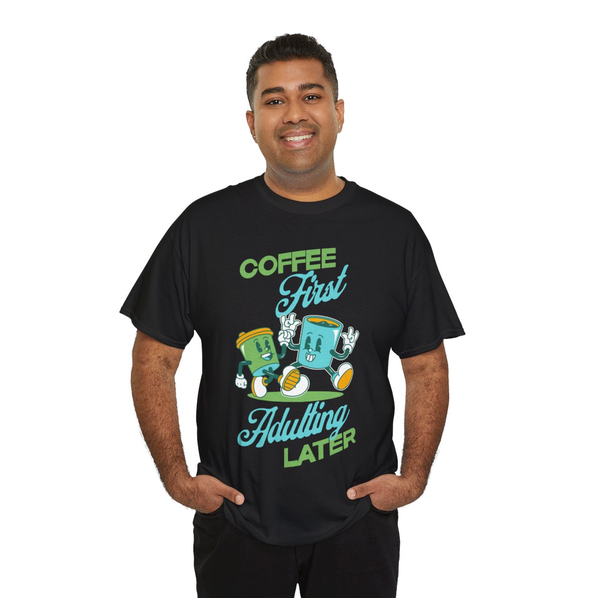 PEPPERMINT DARK CHOCOLATE - Coffee (Basic Tee)