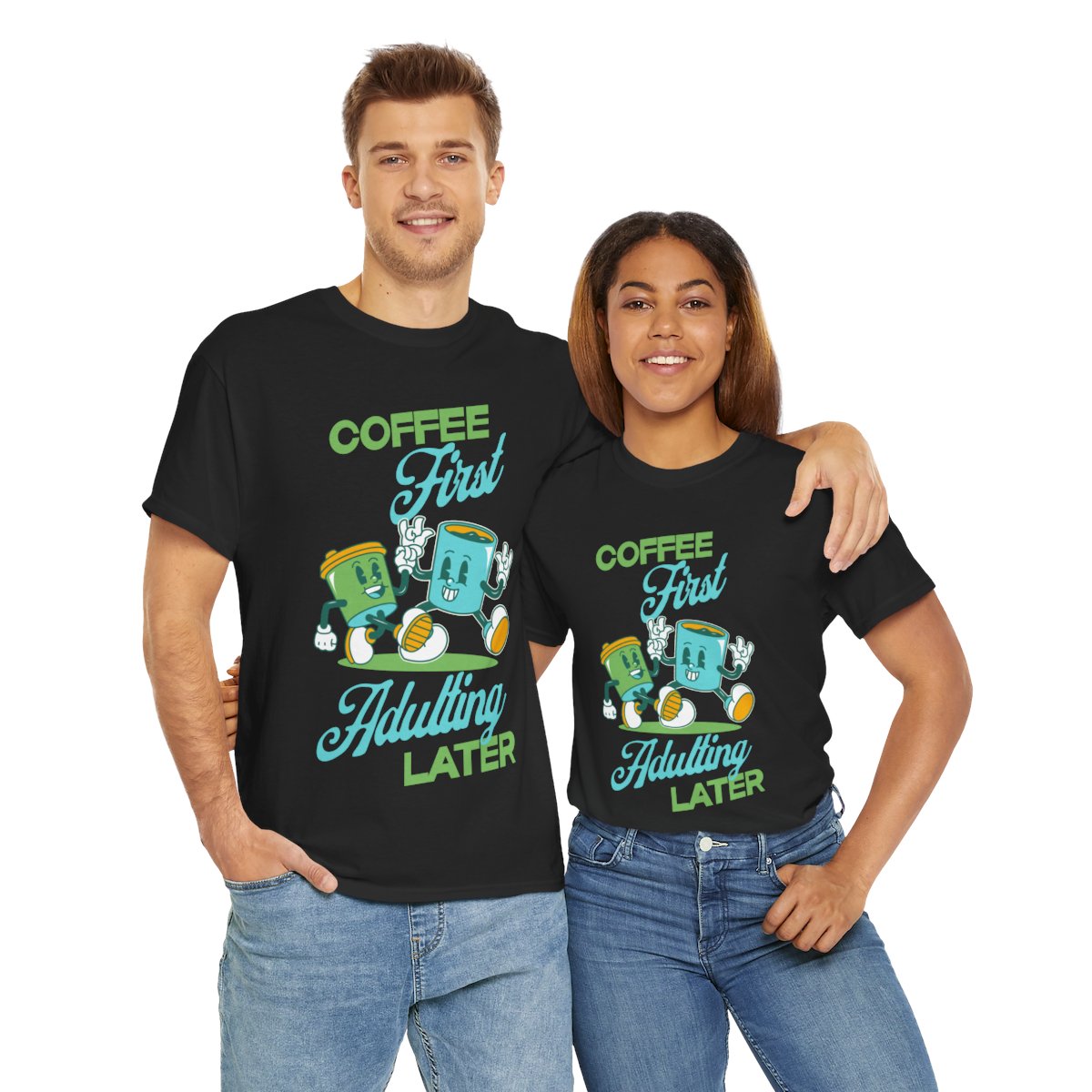 PEPPERMINT DARK CHOCOLATE - Coffee (Basic Tee)