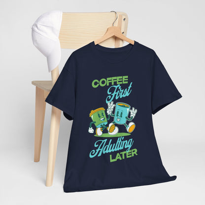 PEPPERMINT DARK CHOCOLATE - Coffee (Basic Tee)