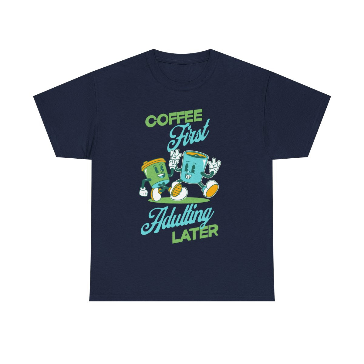 PEPPERMINT DARK CHOCOLATE - Coffee (Basic Tee)