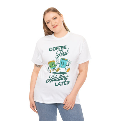 PEPPERMINT DARK CHOCOLATE - Coffee (Basic Tee)