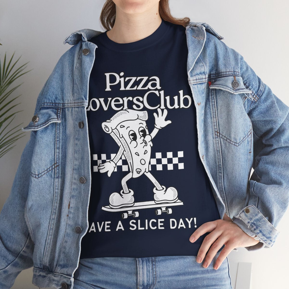 DEEP-DISH PIZZA - Pizza (Basic Tee)