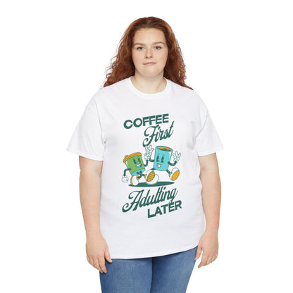 PEPPERMINT DARK CHOCOLATE - Coffee (Basic Tee)