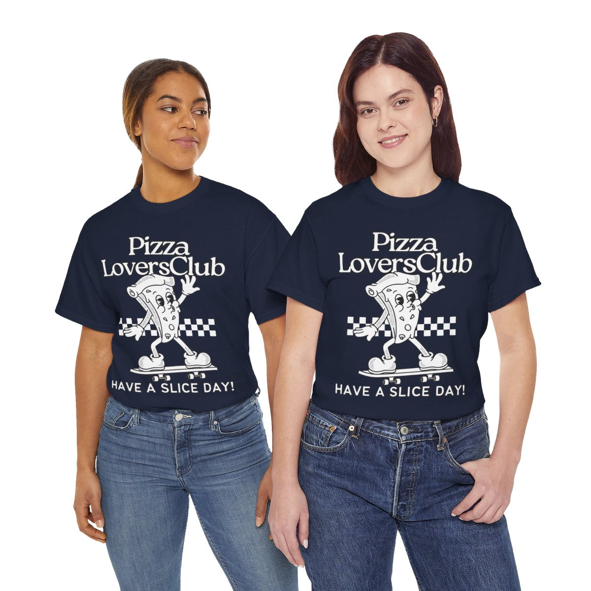 DEEP-DISH PIZZA - Pizza (Basic Tee)