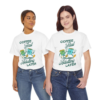 PEPPERMINT DARK CHOCOLATE - Coffee (Basic Tee)
