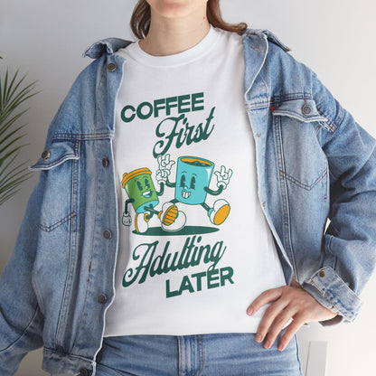 PEPPERMINT DARK CHOCOLATE - Coffee (Basic Tee)