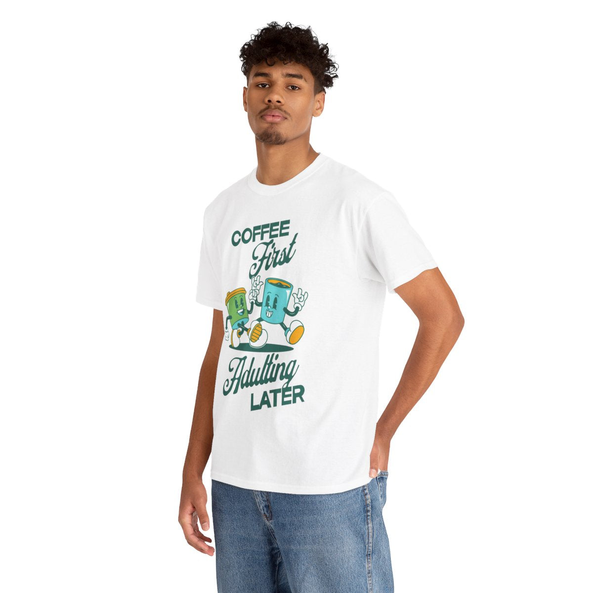 PEPPERMINT DARK CHOCOLATE - Coffee (Basic Tee)