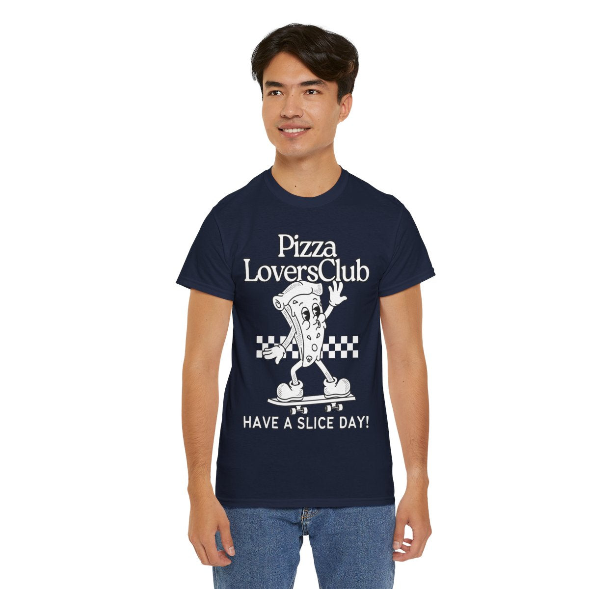 DEEP-DISH PIZZA - Pizza (Basic Tee)