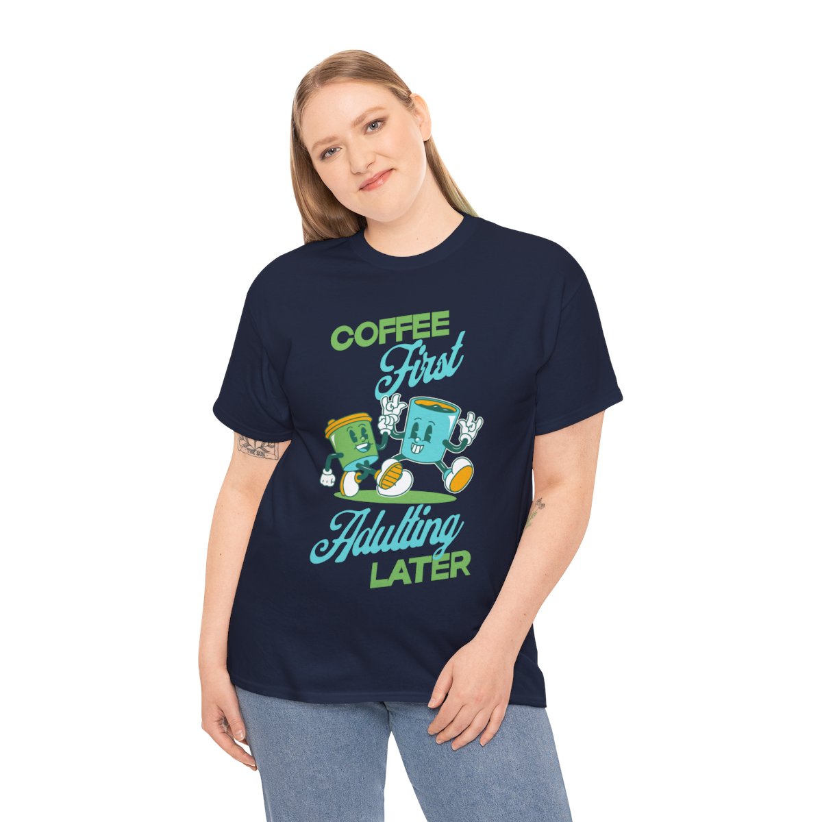 PEPPERMINT DARK CHOCOLATE - Coffee (Basic Tee)