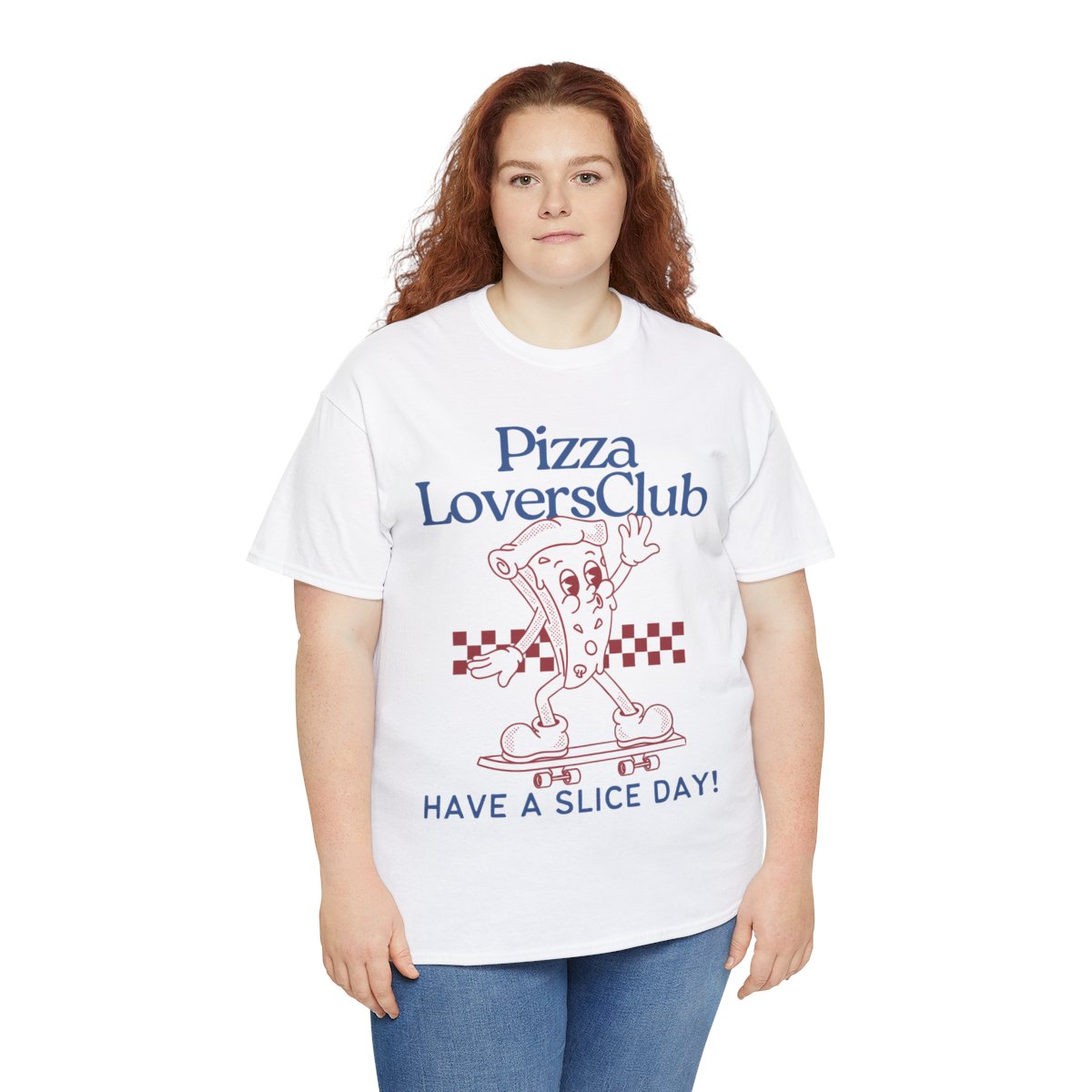 DEEP-DISH PIZZA - Pizza (Basic Tee)