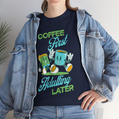 PEPPERMINT DARK CHOCOLATE - Coffee (Basic Tee)