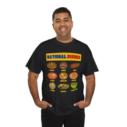 NATIONAL DISHES - Filipino Food (Basic Tee)