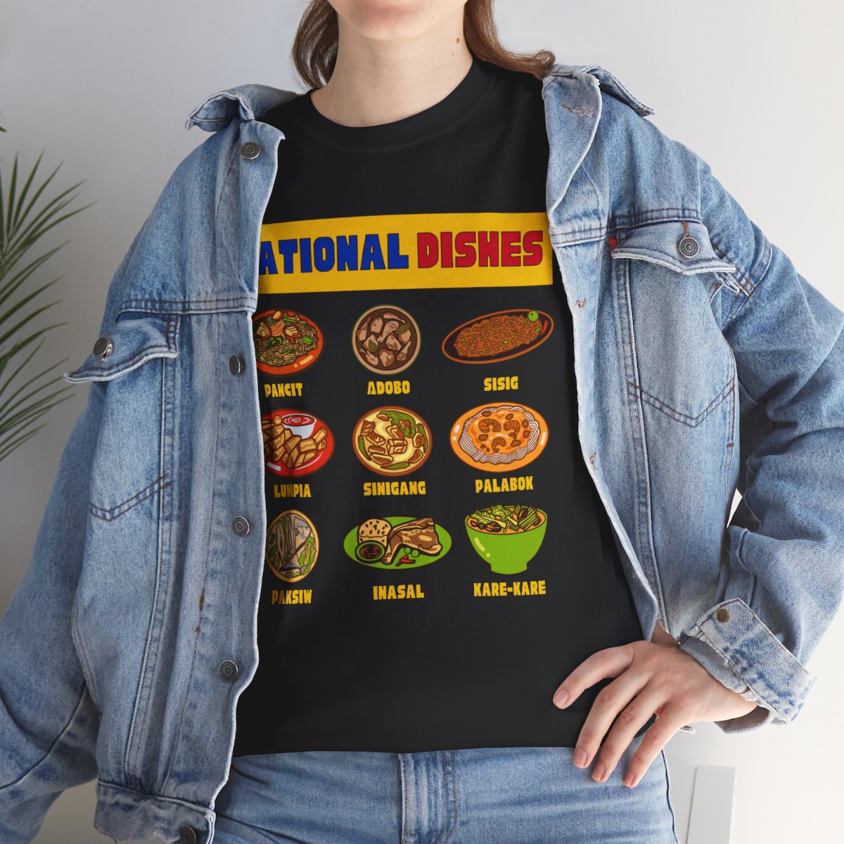 NATIONAL DISHES - Filipino Food (Basic Tee)