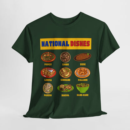 NATIONAL DISHES - Filipino Food (Basic Tee)
