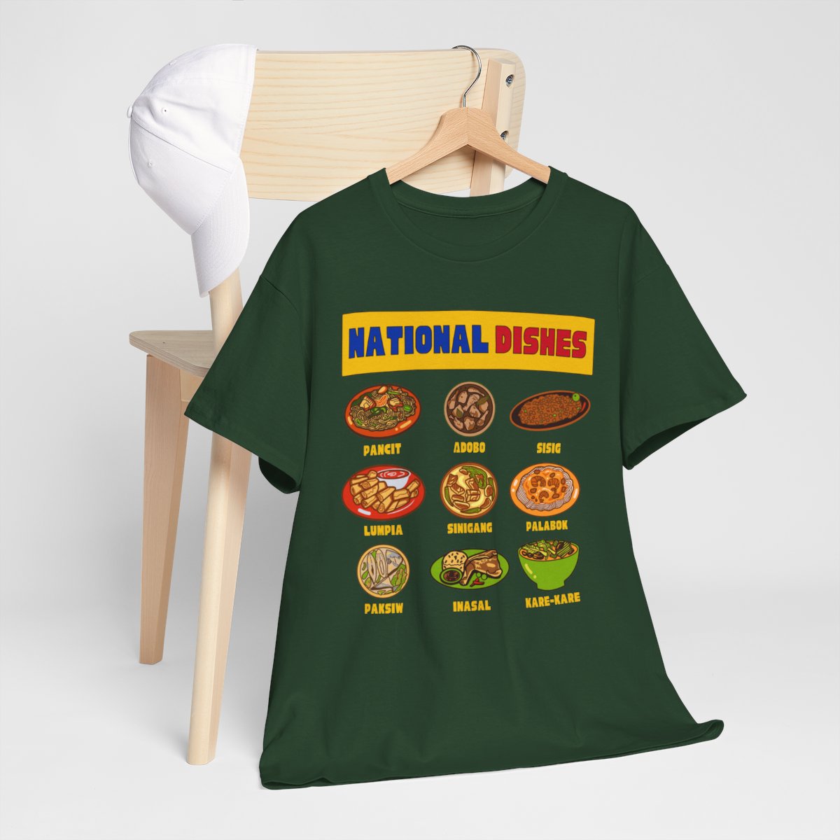 NATIONAL DISHES - Filipino Food (Basic Tee)