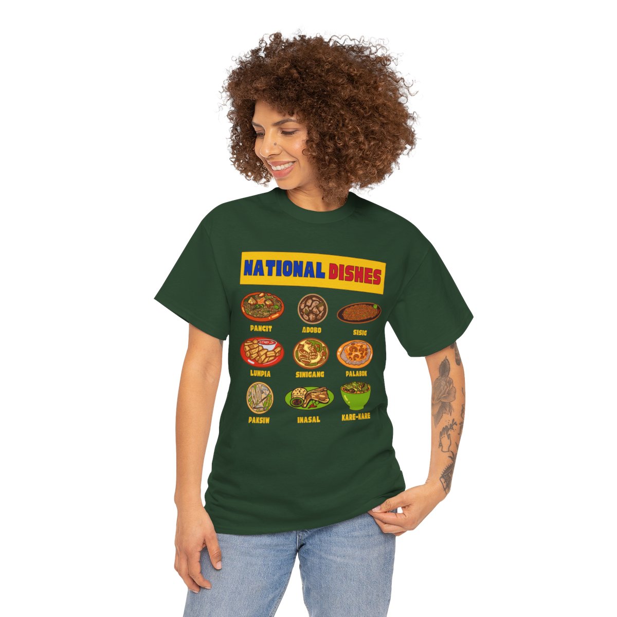 NATIONAL DISHES - Filipino Food (Basic Tee)