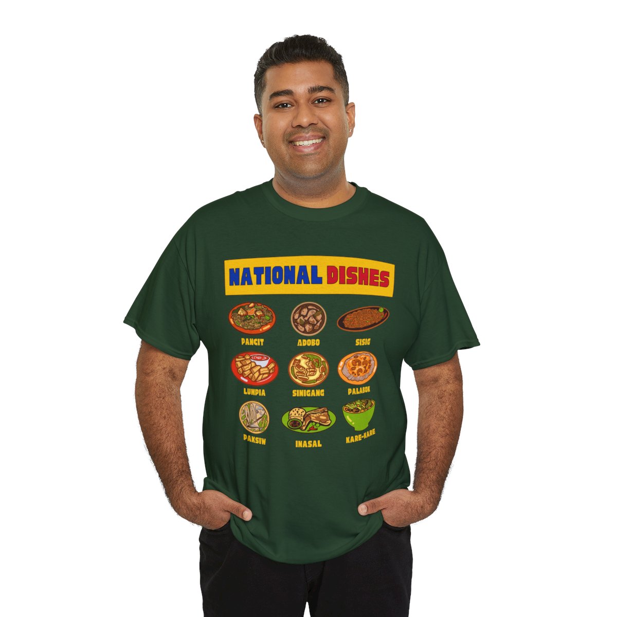 NATIONAL DISHES - Filipino Food (Basic Tee)