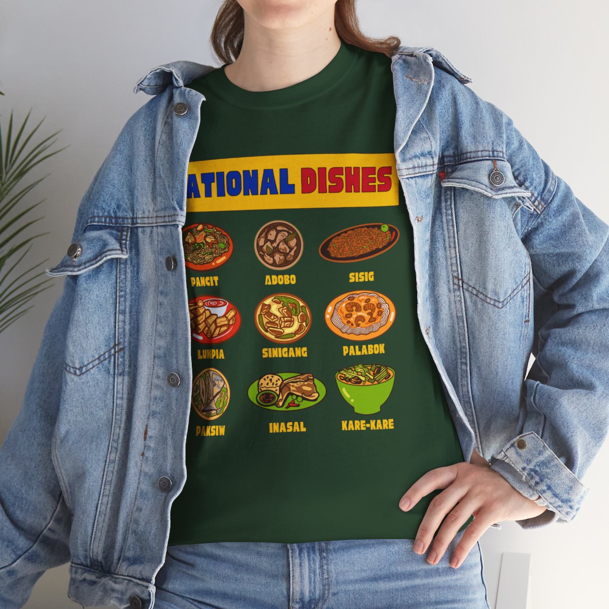 NATIONAL DISHES - Filipino Food (Basic Tee)