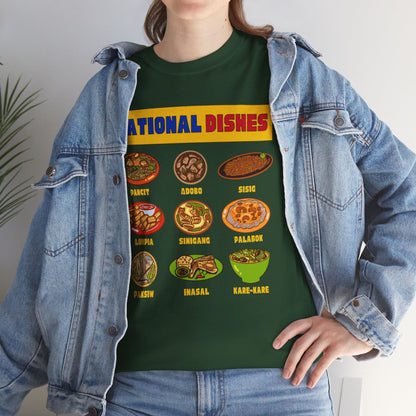 NATIONAL DISHES - Filipino Food (Basic Tee)