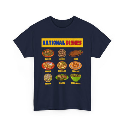 NATIONAL DISHES - Filipino Food (Basic Tee)