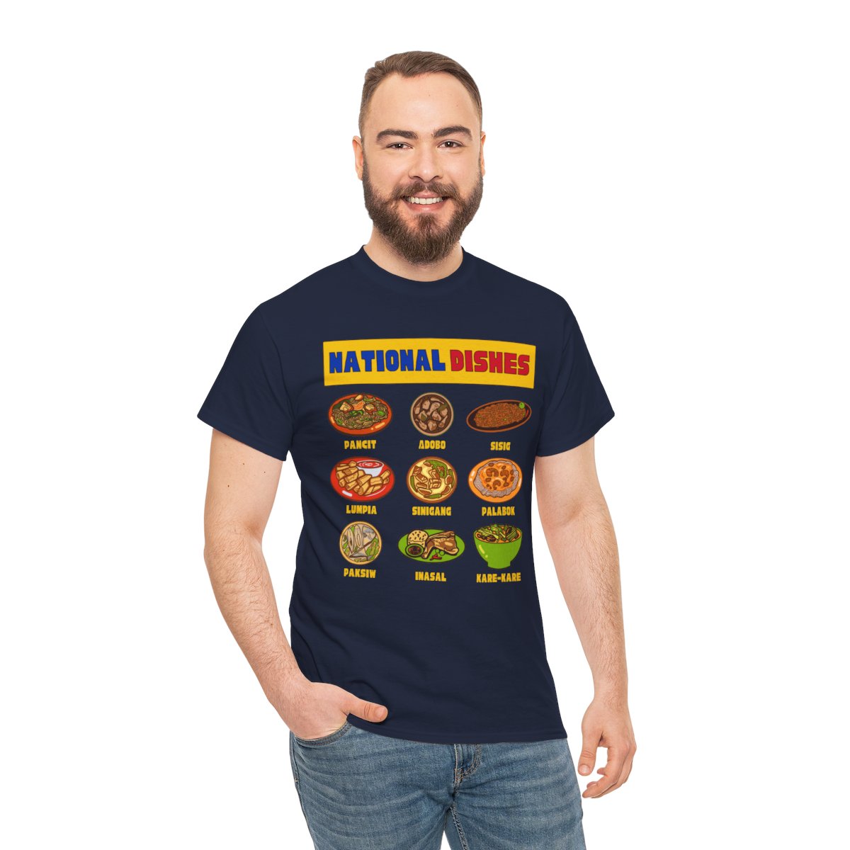 NATIONAL DISHES - Filipino Food (Basic Tee)