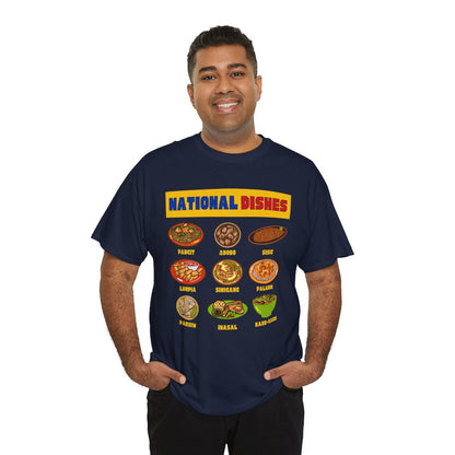 NATIONAL DISHES - Filipino Food (Basic Tee)