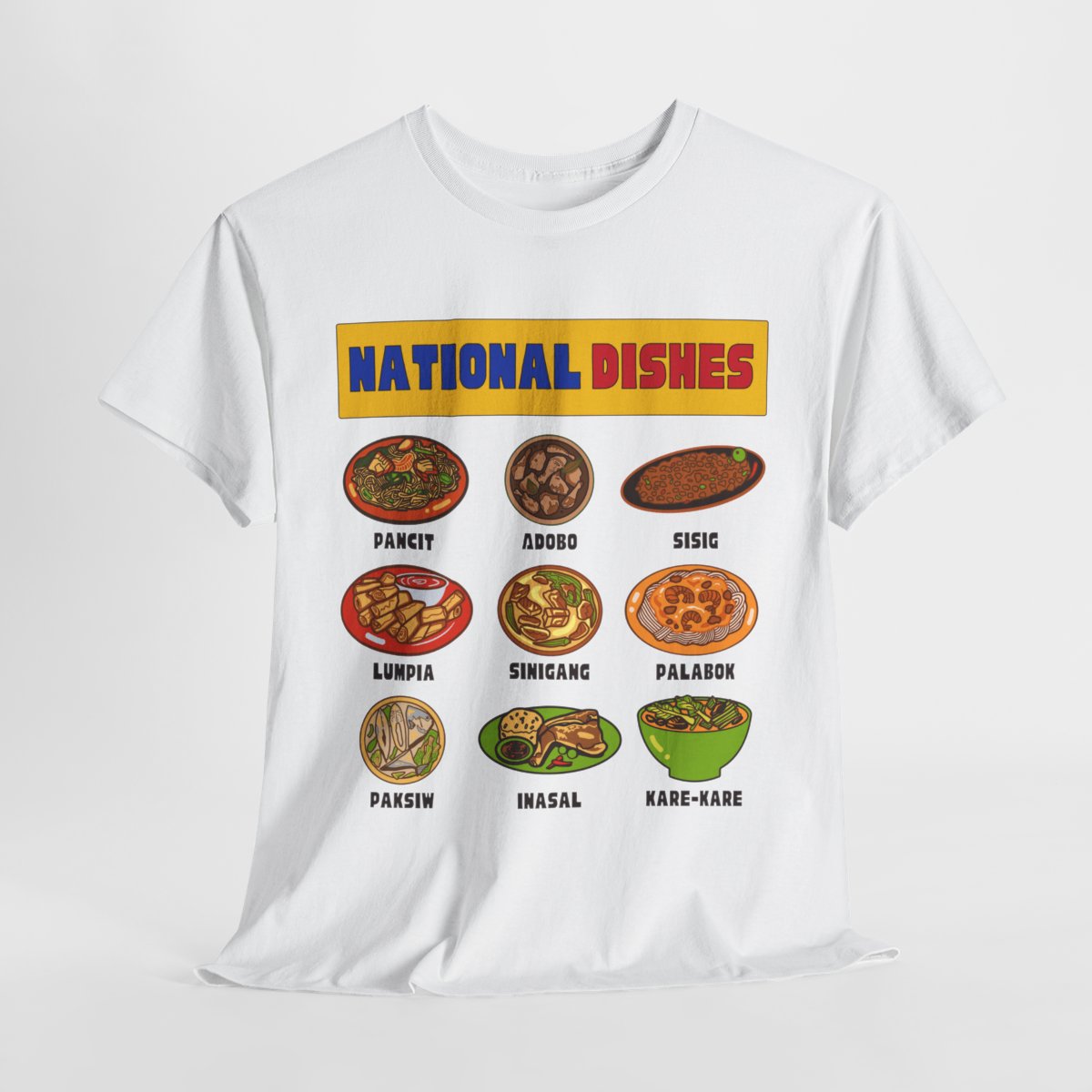 NATIONAL DISHES - Filipino Food (Kids Tee)
