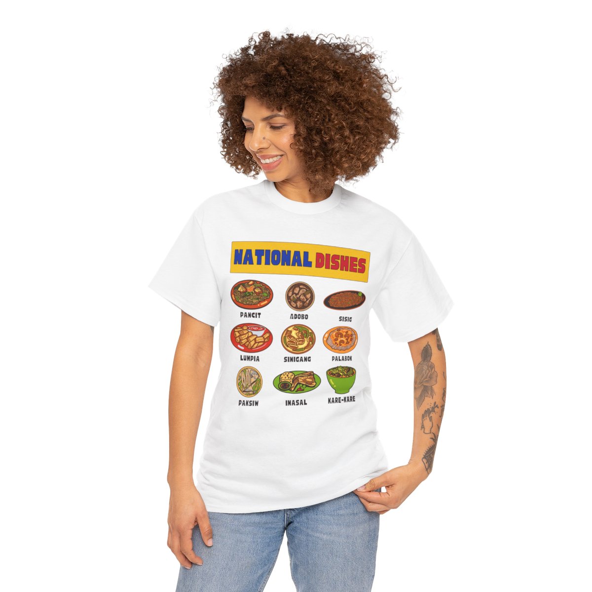 NATIONAL DISHES - Filipino Food (Basic Tee)