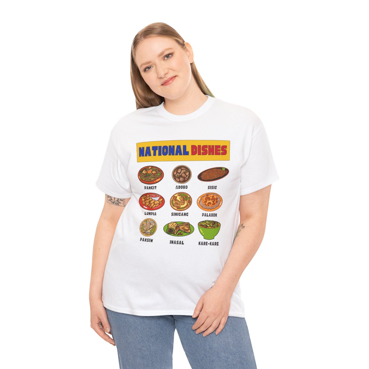NATIONAL DISHES - Filipino Food (Basic Tee)