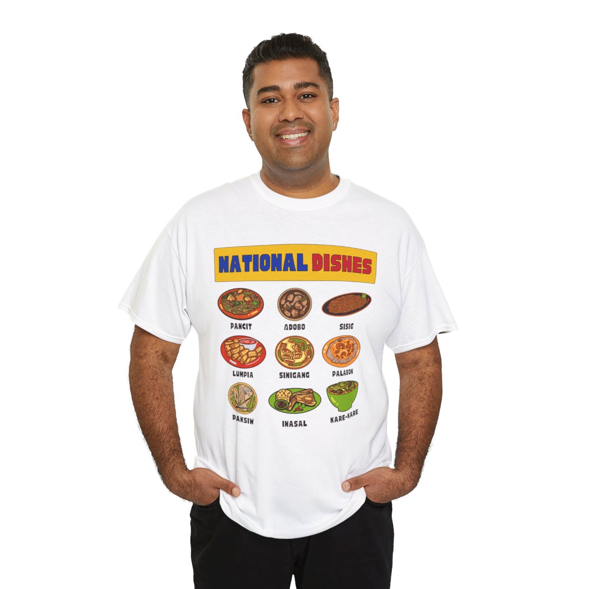 NATIONAL DISHES - Filipino Food (Basic Tee)